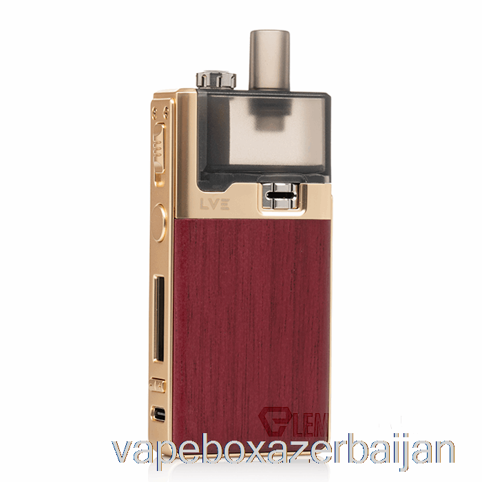 E-Juice Vape LVE Orion 2 40W Pod System Purple Heart / Gold